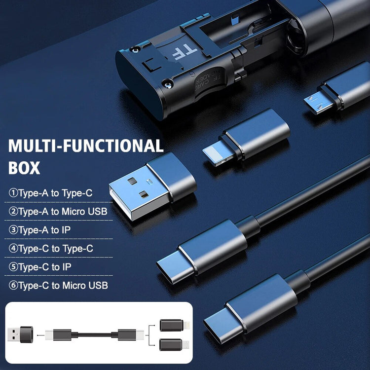 9 in 1 USB To Type C Adapter