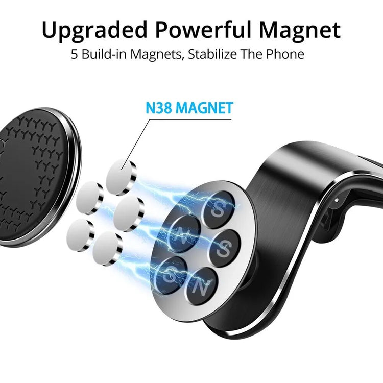 Universal Air Vent Magnetic Car Phone Holder