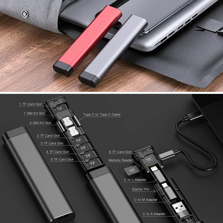 9 in 1 USB To Type C Adapter