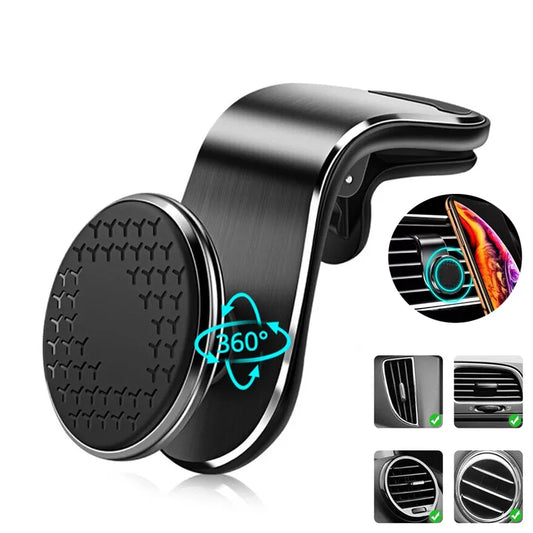 Universal Air Vent Magnetic Car Phone Holder